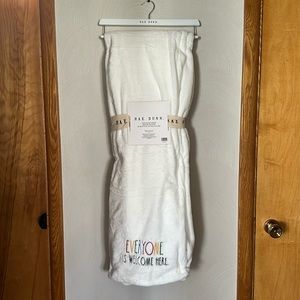 Rae Dunn Soft Plush Throw